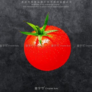 現🧡貨西紅柿汽車反光車貼3D立體感行李箱貼電動摩託車防水劃痕遮擋貼紙