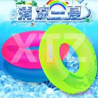 熒光游泳圈 加厚成人​​游泳圈 加厚兒童游泳圈 霓虹充氣泳圈 游泳圈 浮圈 泳圈 男女救生圈 腋下圈 水上玩具 費