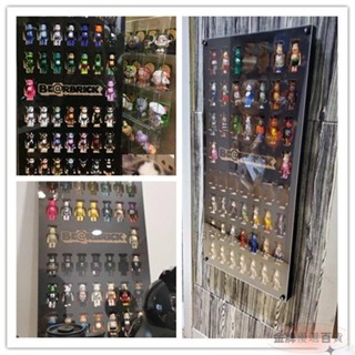 臺灣發貨＃100%bearbrick木質展示板積木熊暴力熊展示盒收納盒be rbrick熊板6*13