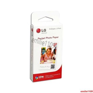 相紙 LG PD239/PD233/PD251/238/261/233239 列印機相紙 原裝相片紙 口袋相印機
