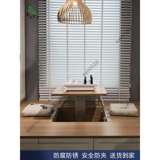 【企業店鋪】山形榻榻米升降機電動和室踏踏米升降桌手動手搖家用塌塌米升降器250218