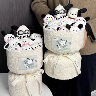 🔥桃園出貨🔥 【30天熱銷3575件】生日禮物女生帕恰狗玩偶花束送閨蜜女朋友可愛卡通公仔聖誕節創意