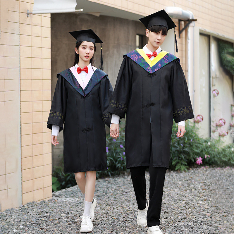 🔥桃園出貨🔥精品學士服,學士帽,全新整套學士服,學士服,學士服全套,畢業服,大學服,學士帽,披肩理工科成人學位服定製