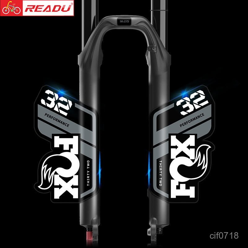 🚲自行車前叉貼紙 2021 fox 32 performance前叉貼紙單車山地車前叉貼紙fox前叉 公路車前叉裝飾貼