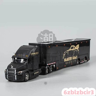 ❤潮集模玩世界【模擬模型】1:64運輸車模擬合拖車模型MACK ANTHEM拖頭貨櫃車男孩玩具模型 模型車 跑車模型