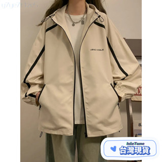 🎶小鈴音Isletune🔔推薦🔔抗uv 外套風衣大尺碼外套外套 女短版外套運動外套好評衝鋒衣外套女春秋季新款設計感