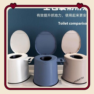 移動馬桶老人座便器殘疾人坐便器孕婦 用可移動蹲便器室內坐便椅24940410z