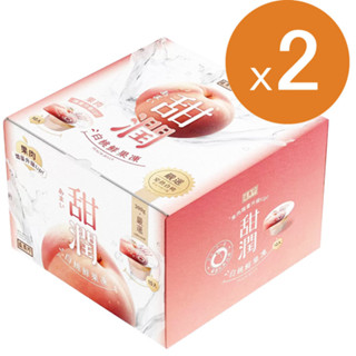 盛香珍 甜潤白桃鮮果凍 300公克 X 10入 [COSCO代購5] W335320