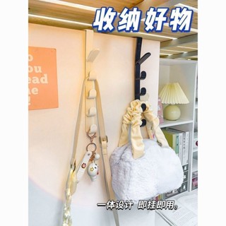 🐈新北出貨🐈掛勾 門後 掛鉤 掛衣架 免打孔 長排 臥室 門上 包包 收納 神器 置物架 不傷門 廚房