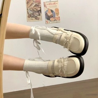 瑪莉珍鞋 地雷系 厚底鞋 鬆糕鞋 樂福鞋 y2k 瑪麗珍小皮鞋女春季新款軟妹洛麗塔jk日系單鞋厚底增高樂福鞋