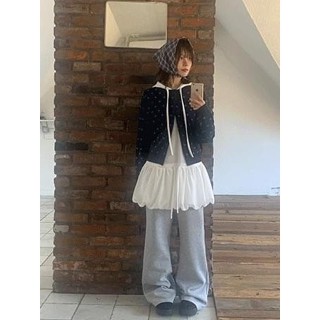 Codibook｜韓國 DAILYJOU 馬蒂爾德日常寬版靴型鬆緊運動褲［預購］長褲 運動褲 女裝