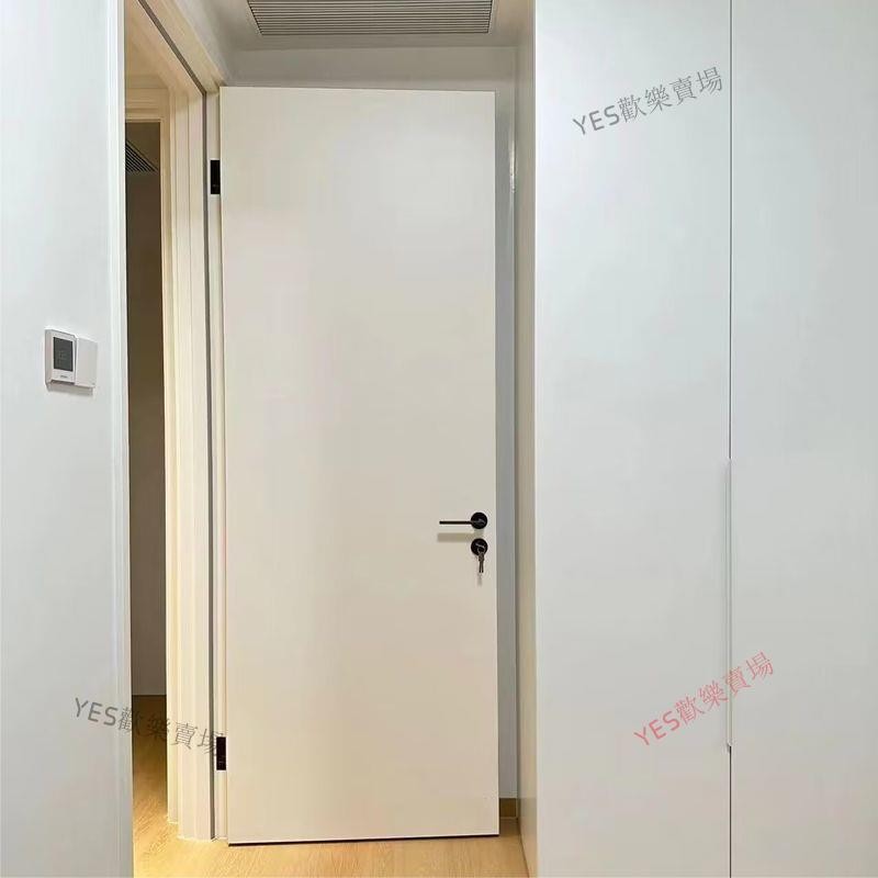 【客製化】室內門實木復合門玻璃門環保木門臥室門房間門實木復合簡約現代門