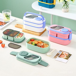 🌞臺灣出貨🌞 多層便噹盒 分格帶醬料盒 可微波加熱學生上班族飯盒 便攜餐盒飯盒 餐盒 便當盒分隔 便當盒可微波 HMIP