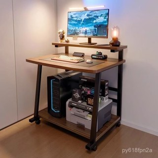 【玖駟家居】免運 臺式電腦桌可移動臥室床邊書桌小戶型筆記本工作臺家用學習寫字桌