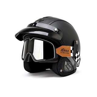 🔥熱銷🔥復古安全帽 機車 哈雷 安全帽 半罩 半罩式安全帽 復古 太子 巡航摩托車頭盔 半盔機 車 3/4盔