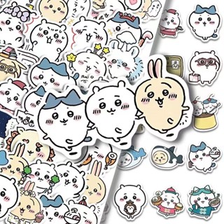✨新店促銷☜桃園出貨✨120張chiikawa吉伊卡哇貼紙卡通可愛冰箱貼畫裝飾diy手機電腦ipad