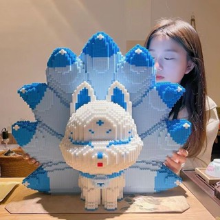 💖兒童節禮物🌸超大號九尾狐拼圖 兒童玩具 禮物 生日禮物 舞獅 皮卡丘 高難度 三麗鷗 美樂蒂 拼圖益智拼裝玩具