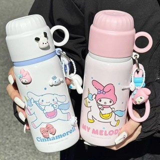 庫洛米 美樂蒂 保溫杯 保溫瓶 316 不銹鋼 國小 上學 專用 兒童 雙飲 杯子 兩用 吸管杯 水瓶 帕恰狗 大耳狗