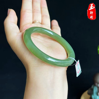 天然玉石進口優質優選真玉正品新疆天然玉手鐲少女圓條白玉鐲子冰透冰種玉鐲子玉石批發