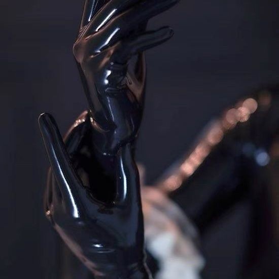 乳膠長手套 一件式成型修長緊身latex手套情趣