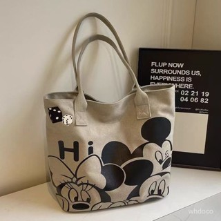 👜 卿選好物 👜日係卡通帆布包包女2025加厚新款大容量手提袋通懃單肩託特