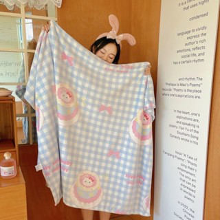 🎀夏涼毯🎀牛奶絨毛毯辦公室午睡小毯子珊瑚絨沙發蓋毯披肩小被子空調毯四季