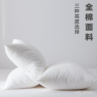 🐱 限時下殺 可水洗 中低枕 全棉枕頭 枕芯 飯店枕頭 柔軟枕頭 吸濕透氣 舒眠枕 助眠枕 民宿枕頭宿捨睡眠 M