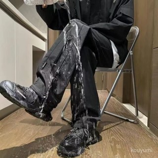 闆娘虧本出💋薄款防水戶外機能褲子衝鋒褲登山美式直筒工裝褲運動長褲寬鬆休閒 4AUS