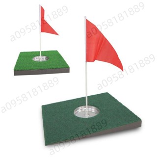 室內迷你高爾夫推桿練習墊 果嶺練習器 golf果嶺推桿盤 帶洞杯旗