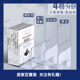 書立架 閱讀架 書夾 桌上書架 桌面固定書本收納神器 置物架 分隔板書本326b百寶袋