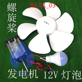 🔥優選 直流大功12V小型微型家用6V12V24V50V大功率風力發電 戶外發電機 🔥瑞豐商行