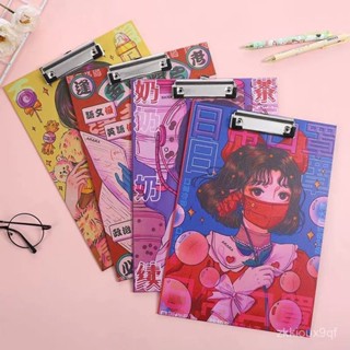 🥇限時下殺🥇新款 可愛 A4寫字闆 檔案夾 資料夾 創意 墊闆 夾闆 文具 考試 多功能 木質夾 Z1MP