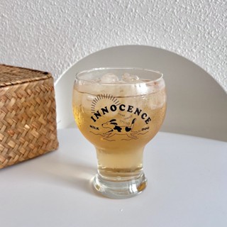 佳盾（GuardWell）自製高顔值ins風女生啤酒杯大容量玻璃杯水杯咖啡杯冷飲牛奶杯子 XDJ9