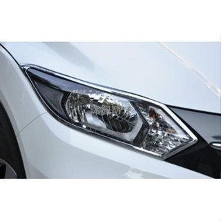 [沐楓優選]本田 HONDA HRV 大燈框 HR-V 鍍鉻大燈框 HRV 前燈框 HR-V 鍍鉻前燈框 大燈框 燈框