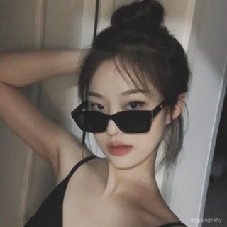 🔥現24H桃園出庫📣Jennie衕款墨鏡酷黑女潮ins小臉款街拍個性太陽眼鏡貓眼豹紋複古【Qingqing優00