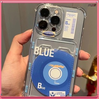 可放照片。插卡手機殼🌸卡套手機殼 唱片卡套蘋果15 i14 i13promax手機殼12 i11pro透明軟殼