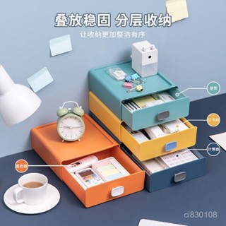 🔥臺灣嚴選🔥抽屜式桌面收納盒ins風儲物盒辦公室書桌上置物架整理櫃宿舍神器熱賣精品💋