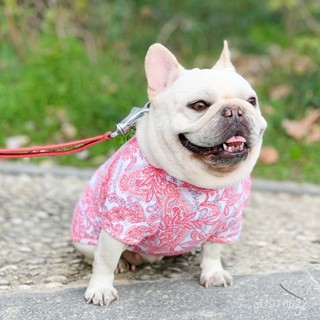 【臺灣出貨】寵物衣服 法鬥犬狗狗衣服夏季薄款巴哥沙皮鬥牛噁霸犬小型幼犬夏天寵物夏裝 夏季透氣小狗衣服 貓咪衣服