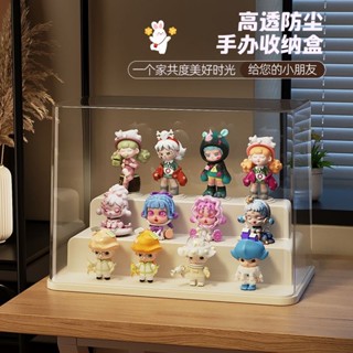 💥挑戰最低💥 盲盒收納展示架亞克力透明防塵樂高展示盒手辦擺件泡泡瑪特展示櫃