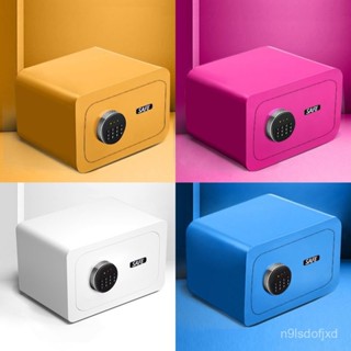 小型保險箱電子密碼保險櫃家用迷你床頭全鋼入墻衣帽間保險櫃保管箱隱形入墻安裝固定