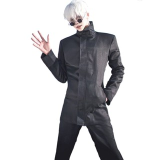 新款 咒術回戰周邊咒術回戰cos服五條悟cosplay服裝5t5動漫套裝男女禮物五條悟