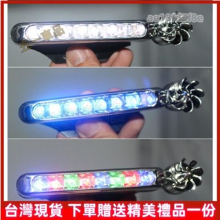 【臺灣出貨】一組2入】風能日行燈 日行燈 風動 風力日行燈 LED 風力發電 免接線 不用電 車頭輔助燈 防水 環保 中