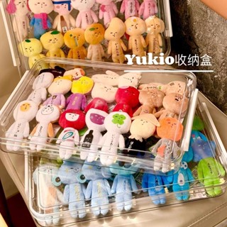 【免運出貨】yukio掛件玩偶公仔ins風透明展示盒A4亞克力檔案許願星收納盒正版