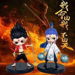 🔥臺灣出貨-熱賣中🔥哪吒動漫之魔童降世模型手辦敖丙手三太子擺件公仔