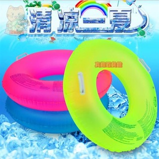 熒光游泳圈 加厚成人​​游泳圈 加厚兒童游泳圈 霓虹充氣泳圈 游泳圈 浮圈 泳圈 男女救生圈 腋下圈 水上玩具