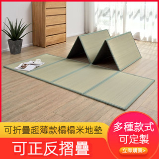 【免運】🎁折疊床墊 日式榻榻米墊 易收納小戶型 客廳書房茶室 民宿飄窗地墊床墊 涼席墊子