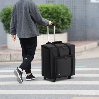 「梵客精品」臺式電腦顯示器行李箱27寸帶輪子機箱收納包24主機拉桿箱防震 出行旅途收納包 旅行收納包