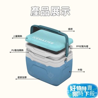 ⚡臺灣熱賣⚡保冰桶 冰箱 冰桶 露營保溫箱 保冷箱 保冰箱 露營冰桶 戶外保冰桶 釣魚冰箱 行動冰箱 小冰箱