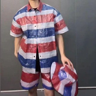 【臺灣有貨】兒童節環保時裝秀服裝T臺走秀時尚新款親子時裝禮服diy手工製作