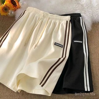 ⚡限量購⚡ 運動褲 高腰 夏季 五分褲 短褲 寬鬆 打籃球褲 情侶褲子 潮流 美式短褲 顯瘦 百搭 褲子女 5OSF